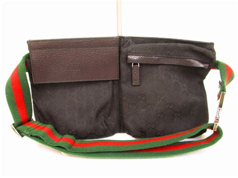 gucci belt bag wool|authentic gucci fanny pack.